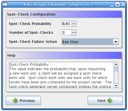 Project Builder Step 6 Screenshot